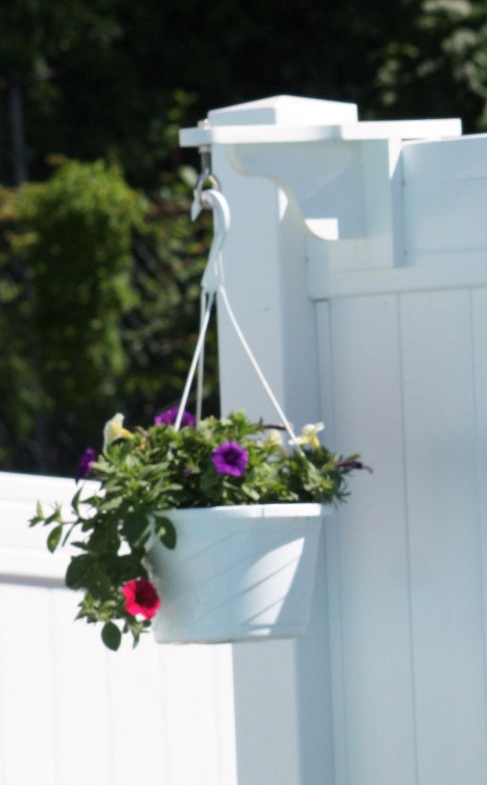 fence post plant hanger Plant Hanger